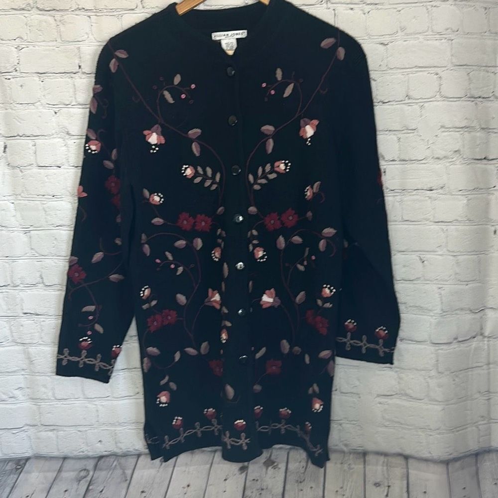 Vintage 100% Wool Jillian Jones‎ Sweater Petite Small